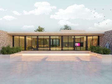 Casa en venta de 1 piso y 2 recámaras en Chichí Suárez Mérida - Preventa 12 meses
