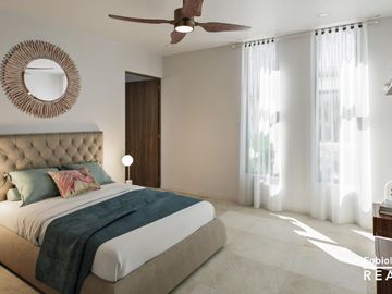 Casa en venta de 1 piso y 3 recámaras a 300 del mar en Chelem Yucatán - Preventa diciembre 2026