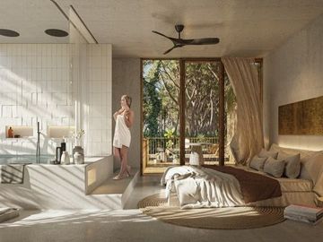 Increíble departamento de 1REC con lujo para invertir en TULUM