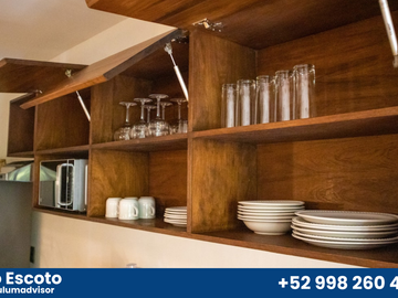 Departamento de 1 recámara en Tulum con historial de rentas