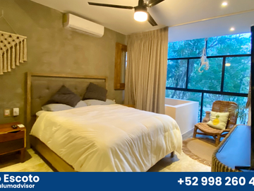 Gran oportunidad! Departamento de lujo 2REC completamente amueblado