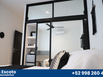 Hermosa casa boutique de 3 recámaras en Tulum centro.