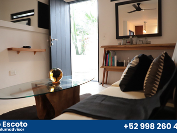 Hermosa casa boutique de 3 recámaras en Tulum centro.