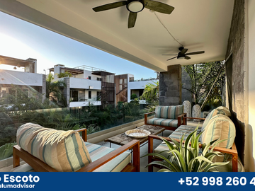 Enorme Penthouse de 3 Recámaras en Tulum