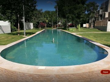 Casa con dos terrazas planta baja y rooftop, alberca privada, venta, Huayacan Cancun.