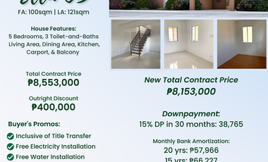 𝗣𝗿𝗲-𝗦𝗲𝗹𝗹𝗶𝗻𝗴 𝗛𝗼𝘂𝘀𝗲 & 𝗟𝗼𝘁 𝗙𝗼𝗿 𝗦𝗮𝗹𝗲 | Brgy. Marahan 1, Alfonso, Cavite