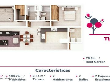 Departamento en Venta en  Cuauhtémoc, Cuauhtémoc