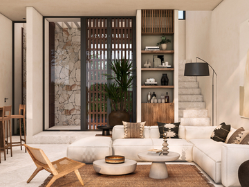 Upcoming Two-Bedroom Villa for Lease Near the Beach in Pecatu