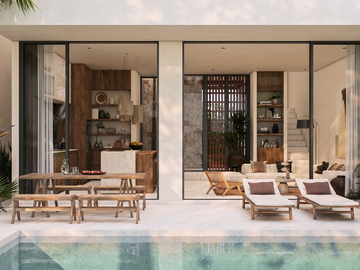 Upcoming Two-Bedroom Villa for Lease Near the Beach in Pecatu