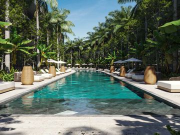 Penthouse con alberca, wellness Spa, venta en Playacar, Playa del Carmen.