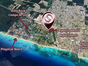 Penthouse con alberca, wellness Spa, venta en Playacar, Playa del Carmen.