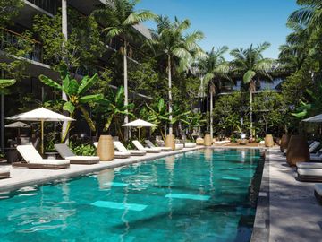 Penthouse con alberca, wellness Spa, venta en Playacar, Playa del Carmen.