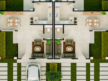 Casa en Venta de 3 Recámaras en Fraccionamiento con Alberca. Modelo Montesino.