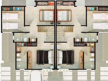 Casa en Venta de 3 Recámaras en Fraccionamiento con Alberca. Modelo Montesino.