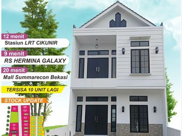 Rumah 2 Lantai [3 KAMAR] Dekat Grand Galaxy Park Bekasi Perumahan Jual Dijual