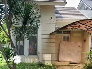 Dijual Rumah Serpong Terrace Tangerang Selatan Butuh Renovasi Murah Lokasi Strategis