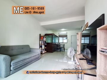 For Sale Townhouse Pruksa Ville 57 Pattanakarn 38 Near Ekkamai, Thonglor, Sukhumvit. Call 064-954----- (TB47-17)