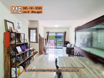 For Sale Townhouse Pruksa Ville 57 Pattanakarn 38 Near Ekkamai, Thonglor, Sukhumvit. Call 064-954----- (TB47-17)