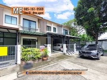 For Sale Townhouse Pruksa Ville 57 Pattanakarn 38 Near Ekkamai, Thonglor, Sukhumvit. Call 064-954----- (TB47-17)