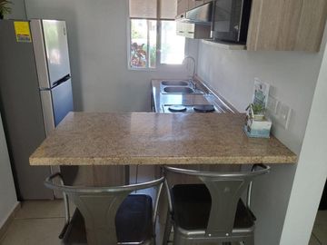DEPARTAMENTO EN VENTA AMUEBLADO EN PUNTA ESMERALDA I EN ALTATA NAVOLATO SINALOA