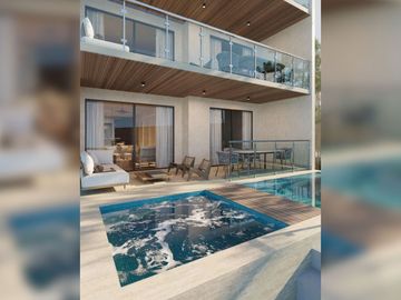 Penthouse frente al mar, rooftop, spa, beach club, pickleball, en venta, Zona hotelera, San Jose del Cabo