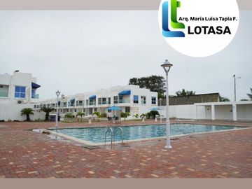 Venta Casa en Playas Urb. Rivera del Mar Via Data 2.5 Km de 2 Pisos 128 m²