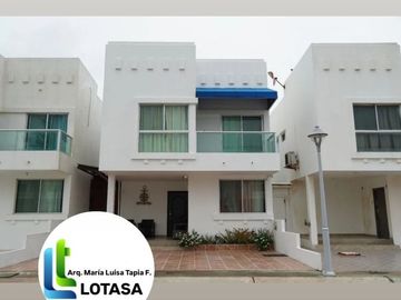 Venta Casa en Playas Urb. Rivera del Mar Via Data 2.5 Km de 2 Pisos 128 m²