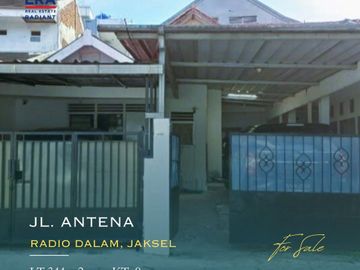 Dijual Rumah Strategis di Jl. Antena, Radio Dalam, Jakarta Selatan – Ideal untuk Kos-kosan atau Rumah Tinggal