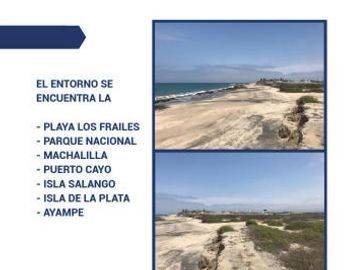Venta Terreno 43.630 m² Puerto Lopez Prov. de Manabi