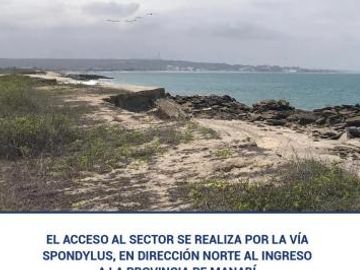 Venta Terreno 43.630 m² Puerto Lopez Prov. de Manabi