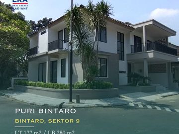 Rumah Baru Posisi Hook di Puri Bintaro Sektor 9 - Luas & Nyaman