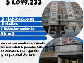 DEPARTAMENTO PENTHOUSE ARTES GRAFICAS VENUSTIANO CARRANZA