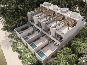 Villa de 3 recámaras y 3 niveles en venta en Chicxulub Yucatán - Preventa julio 2025