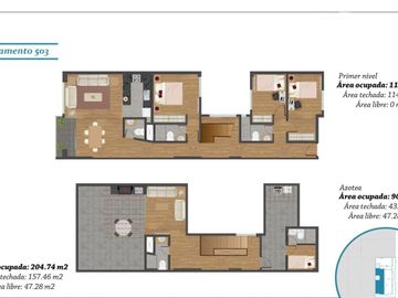 VENTA EXCLUSIVO DUPLEX ESTRENO FRENTE A PARQUE, SURCO