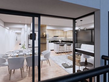 VENTA HERMOSO FLAT DE ESTRENO CON BALCON, SURCO FRENTE A PARQUE