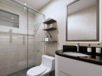 VENTA HERMOSO FLAT DE ESTRENO CON BALCON, SURCO FRENTE A PARQUE