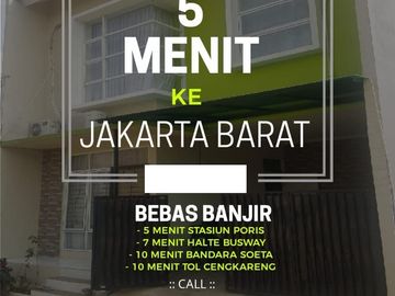 Rumah Batuceper Kota Tangerang, Baru 2 LANTAI, Mewah Harga Murah New Minimalis Strategis Jual Dijual