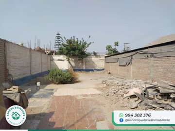 VENTA DE TERRENO EN CHACLACAYO