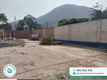 VENTA DE TERRENO EN CHACLACAYO