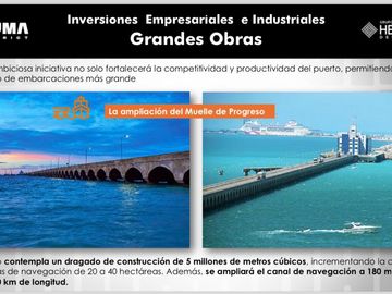 LOTES PARA BODEGAS EN MERIDA YUCATAN EN EL CORREDOR INDUSTRIAL MERIDA-HUNUCMÁ CON COMPLETA CONECTIVIDAD