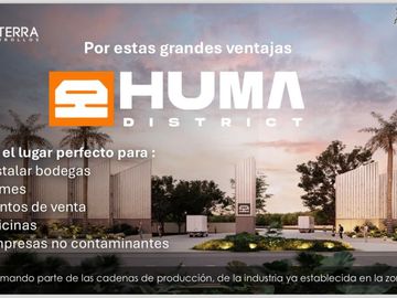 LOTES PARA BODEGAS EN MERIDA YUCATAN EN EL CORREDOR INDUSTRIAL MERIDA-HUNUCMÁ CON COMPLETA CONECTIVIDAD