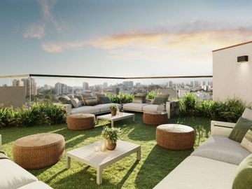 DEPARTAMENTO EN PRE VENTA (DICIEMBRE 2026) EN PLANOS DE 02  DORMITORIOS CON BALCÓN