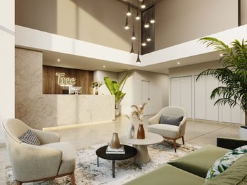 DEPARTAMENTO EN PRE VENTA (DICIEMBRE 2026) EN PLANOS DE 02  DORMITORIOS CON BALCÓN