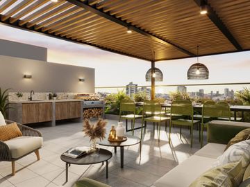 DEPARTAMENTO EN PRE VENTA (DICIEMBRE 2026) EN PLANOS DE 02  DORMITORIOS CON BALCÓN