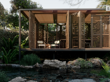 Hermosa casa con alberca privada en Puerto Aventuras