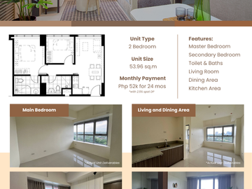 2 Bedroom RFO Condo in Filinvest City beside Ayala Alabang