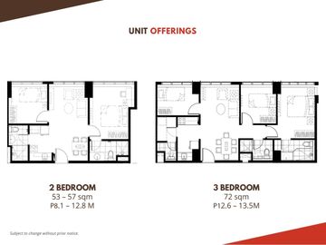 2 Bedroom RFO Condo in Filinvest City beside Ayala Alabang