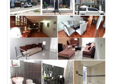 COOP. GLORIA 4 - CASA DE 3 PISOS , MODERNA , 6 HABITACIONES