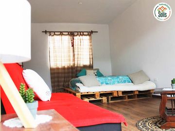 SE ALQUILA CASA VACACIONAL DE DOS PISOS CON ÁREA VERDE