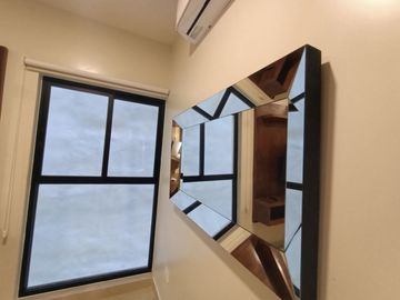 Departamento en venta de 1 habitación, 2 baños completos, Distrito corazón Playa del Carmen, QUintana Roo, a pocos pasos de la quinta avenida.